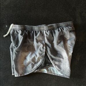Nike Black and White Athletic Shorts Size Small